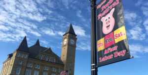 Students Contribute to the Pork Festival
