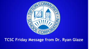 Friday Message from Dr. Ryan Glaze