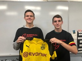 Students Win Soccer Contest Prize