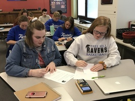 Piles of Paper Activity in Pre-Calculus