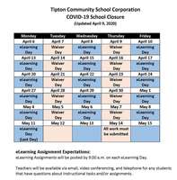 School Year to End May 11