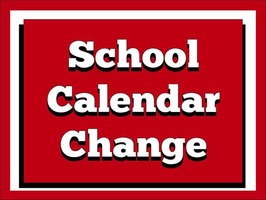 School Calendar Changes