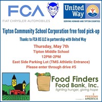 May 7 - Food Pick-Up