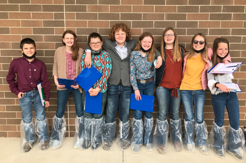 Tipton FFA Places in Top 10 at State Livestock Evaluation Contest